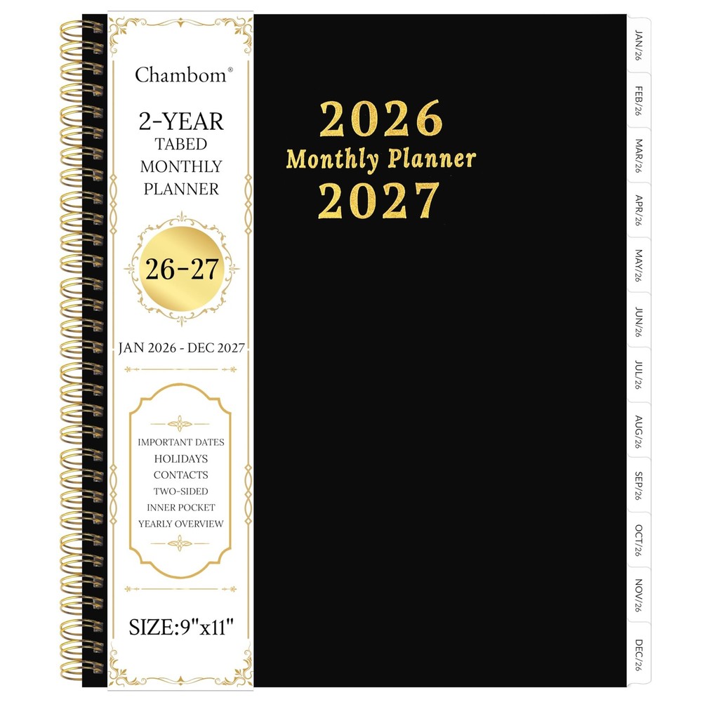 2026-2027 Monthly Planner, 2 Year Monthly Planner/Calendar 2026-2027, Jan 202…