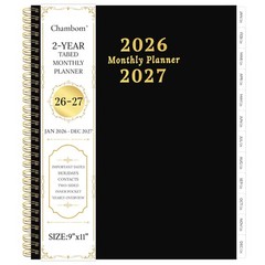 2026-2027 Monthly Planner, 2 Year Monthly Planner/Calendar 2026-2027, Jan 202…