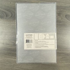 Gartner 50 Count Wedding Engagement Invitation Kit Black & White Ornate New