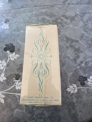 Vintage 1960s 1950s Hand Painted Bride & Groom Wedding Cake Topper NEW in box