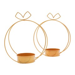 10* Metal Geometric Plant Rack Wedding Party Flowers Basket Gold Table Decor US