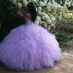Tulle Roll Spool 6″ x 100 Yards (300FT) Wedding Party Decoration Light Purple