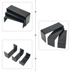 3pcs 3mm Acrylic Retail Display Stand Counter Exhibition Jewelry Rack Shelf US