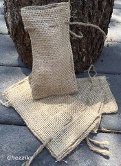 Small Burlap Bags with Natural Jute Drawstring – Sack Favor Bag – 2×3″ 3×5″ 4×6″