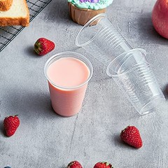 500 Pack Clear Plastic Cups, Small Disposable Drinking Cups, Clear 5 oz