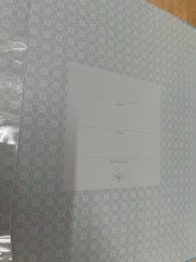 Gartner Studios Wedding Planner Organization Book Light Blue 3-Ring Binder
