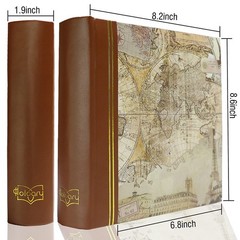Holoary Photo Album 4 x 6 200 Photos 2 Pictures Per Page, Memo Writing Area f…