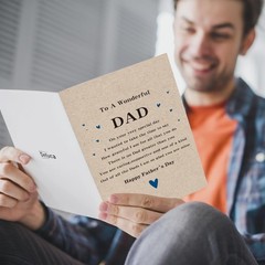 Fathers Day Card – Poem Father Day Cards – Dad Greeting Cards For Birthday – …