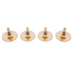 10Pcs Gold Iron Crystal Acrylic Cake Stand Set for Display and Decoration