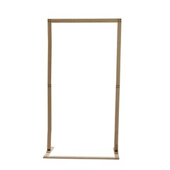 7Ft Wooden Wedding Arch Freestanding Rectangular Backdrop Stand
