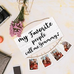 Best Grammy Gifts Picture Frame Photo Holder for Wall, Birthday Gifts for Gra…