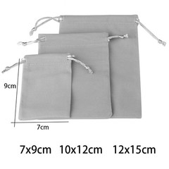 Velvet Jewelry Bags Drawstring Pouch Wedding Gift Packaging