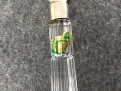 Waterford Crystal Wedding Cake Server 11″ Serrated Edge Logo Sticker Ireland