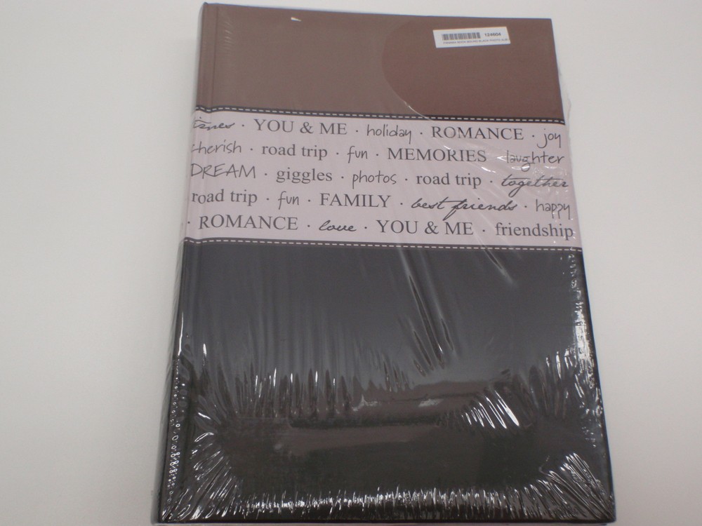 PANAMA BOOK BOUND BLACK PHOTO ALBUM 300 PHOTOS 10 X15CM 4X6