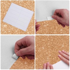 Glitter Carpet Runner 2.6FT x 15FT (200 GSM Thick) + Adhesive Tape – Durable …