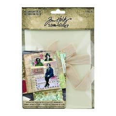 Tim Holtz Accordion Folio Paper Crafts (TH94215) White