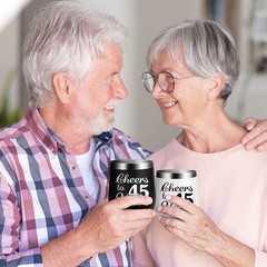 45th Anniversary Sapphire Wedding Gifts for Couple – Forty-Five Years Marriag…