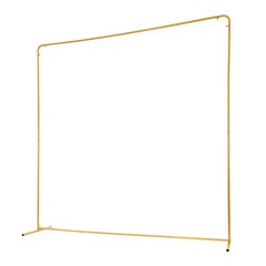 Golden Backdrop Stand, Background Decoration Kit For Wedding/Ceremony/Party