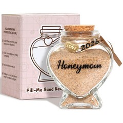 Honeymoon Sand Keepsake Jar 2026 – Bridal Shower Gifts, Personalized Weddi