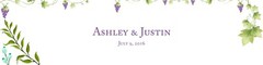 100 Grapes and Vines Vineyard Wedding Water Bottle Labels Engagement Party