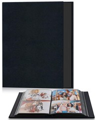 Popotop Photo Album 4×6 200 Pockets for Wedding 200 Pockets, Black