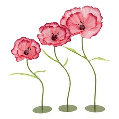 Artificial Corn Poppy Flower For Wedding Decoration Party Banquet Background