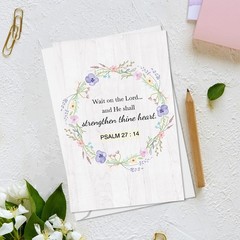 24 Pack Religious Sympathy Cards with Envelopes & Stickers – 6 Designs Waterc…