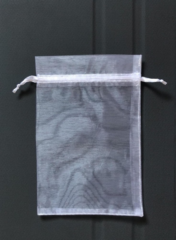 100PCS 4×6″ White Organza Bags with Drawstring, Gift & Jewelry Pouches NEW