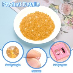 10000Pcs Wedding Table Scatter Confetti for Crafts (Light Coffee, 3mm)