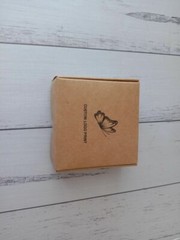 300 Kraft Paper Boxes Business Logo Print Gift Soap Jewelry chocolate Cookie Box