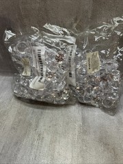 150 PCS + Fake Ice Acrylic Diamonds Vase Fillers for Wedding Decor 17 Carats A50