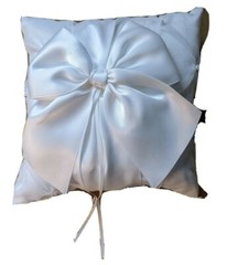 Ring Bearer Pillow by Hobby Lobby Beaded White Wedding 8×8 Inches jan22
