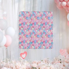 6-Pack Orchid Pink Artificial Flower Wall Panels 40×60cm Silk Backdrop
