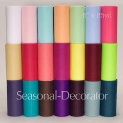 6″ x 75′ (25 yd) Wedding Tulle Fabric Spool Tutu