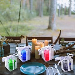 WANGDEFA 20-Piece Shot Glass Gift Box – 2.36 X 2.36 X 3.15 Inch Bags for