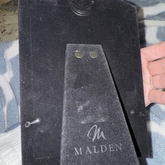 Malden picture frame Just Married 5 x 7 Gold tone finish