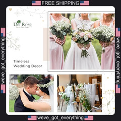 12 Bundles Artificial Baby’s Breath Flowers for Wedding Decor