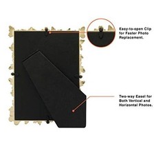 Butterfly Photo Frame 5”x7” For Vertical and Horizontal Display on Tabletops,