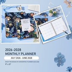Monthly Planner/Calendar 2026-2028 – Monthly Calendar 2026-2028, July 2026 – …