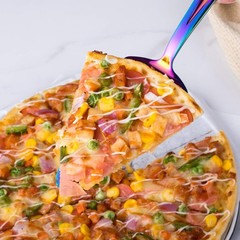 Rainbow Pie Cake Server Set, 3-Piece Stainless Steel Dessert Server Spatula f…