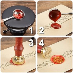 DND Wax Seal Stamp, Fantasy D20 Dice Wax Seal Kit, Ideal Gifts for Dungeons a…
