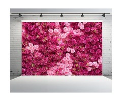 20ftx10ft Rose Wall Background Rose Photo Backdrops Spring Party Tea Party Fl…