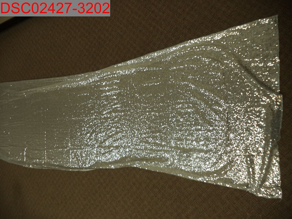 Shiny Beauty Silver Sequin Aisle Runner for Weddings Ceremony, OS X002TRHY7P