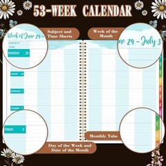 Lesson Planner 2026-2027, 8.5″ x 11″, July 2026 – 2026-2027 Teacher Planner