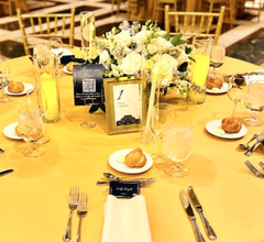 Wedding Table Numbers (#1-16) Navy Blue. Pittsburgh Landmarks w/ Gold Frames!
