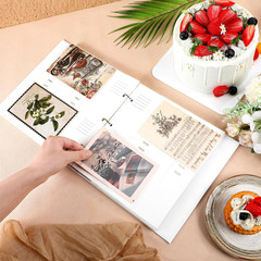 50Th Birthday Guest Set Memory DIY Photo Album with Writing Message 4X6 Inch Ph