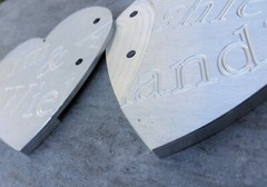 2 Hearts into 1 Best Unity Wedding Idea. Unique Artsy Alternative To Candle-rope