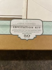 Gartner Studios Deluxe Brown Wedding Invitation Kit 50 Count