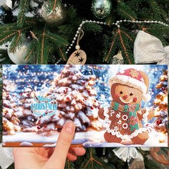Diamond Painting Greeting Cards, 5D Rhinestone Art Greeting Card for Hochday …
