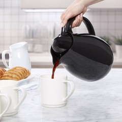 Copco Insulated Chloe Carafe Large Capacity For Serving 1 Quart Black 5293755